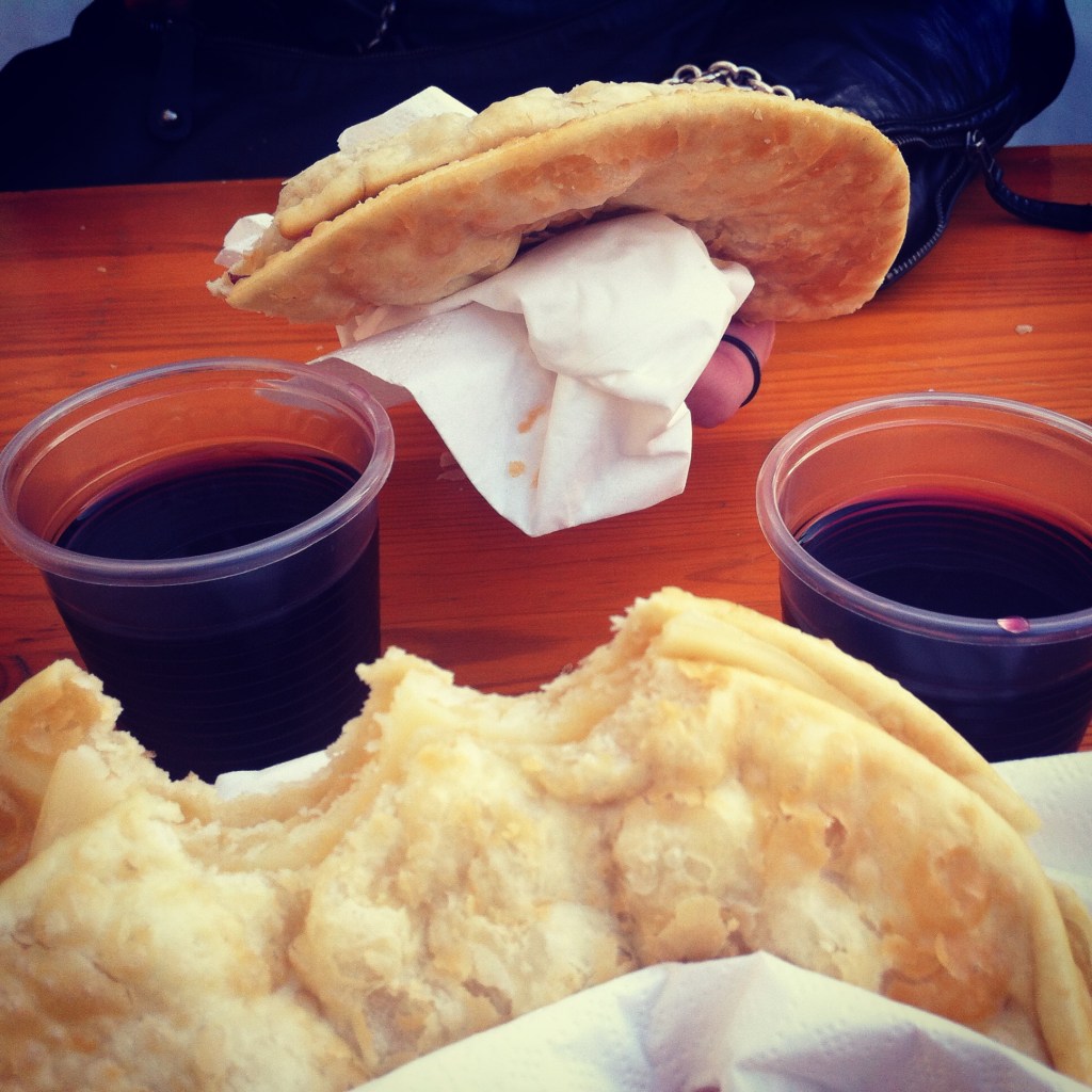 Just a little snack before the truffles